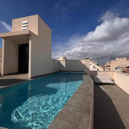 Boho With Rooftop Pool Apartment Torrevieja